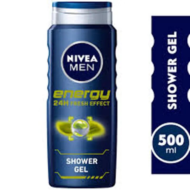 Nivea Energy Men Shower Gel 500 mL