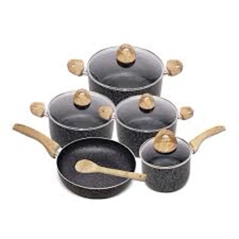 Homeway Marble Cookwre Set-forged 10 Pc